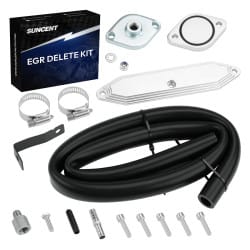 2011-2014 & 2017-2023 6.7L V8 Powerstroke Diesel EGR Delete Kit (1 Silver Board) for Ford F250 F350 F450 F550 Super Duty