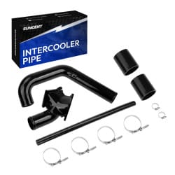 2006-2010 6.6L Duramax Diesel 3" Cold Side Aluminum Intercooler Pipe & Y-Bridge Kit for Chevy/GMC 2500/3500HD LBZ/LMM Suncent®