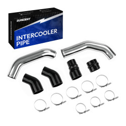 3.5" Intercooler Pipe Upgrade Kit(Hot & Cold Side) for 2013-2018 6.7 Cummins Dodge Ram 2500 3500 & Chassis Cab | Suncent®