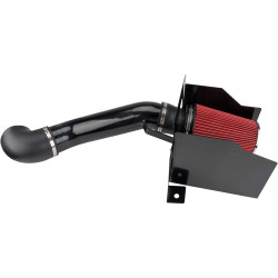 AUTOSITY® Cold Air Intake Kit Compatible with 2003-2009 Hummer H2 DRSS-5075, Filters System Kits Aluminum Polished High Flow