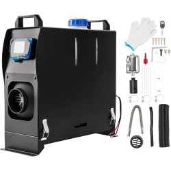 5KW 12V Remote Control Parking Heater Fast Heating Defrost Defog for Campers, Motorhomes, Touring Car, Truck, Trailer, RV, Boat