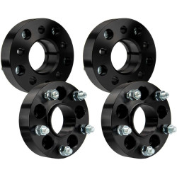 KAX® 1.5" 5x4.5" to 5x5" 1/2"x20 71.5mm Wheel Adapters 2Pcs