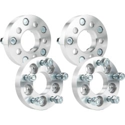 KAX® 5x4" to 5x4.5" 1Inch Wheel Adapters 64.1mm M12x1.5 4Pcs