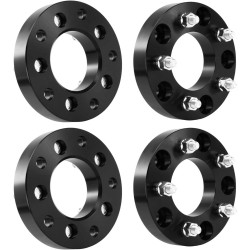1.25" 5x5.5" to 5x5" 87.1mm 1/2"x20 Wheel Adapters 4Pcs