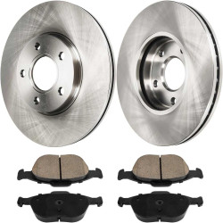 2010-2013 Transit Connect Front Ceramic Brake Pad & Rotor Kit