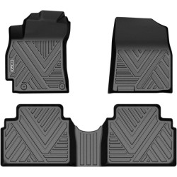 2021-2024 Hyundai Elantra (Not fit Hybrid) All Weather Custom Car Floor Mats Best TPE Vehicle Floor Liners Auto Front & Rear