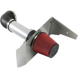 ZonCar® Cold Air Intake System Kits w/Filter Aluminum Replacement for 2010-2015 Camaro SS with 6.2L V8 Engine (Red)