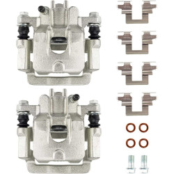 PHILTOP®️ 19-B2675 19-B2674 Rear Disc Brake Caliper Assembly Fit for MDX 2001 2002 2003 2004 2005 2006 Pilot 2003 2004 2005 2006