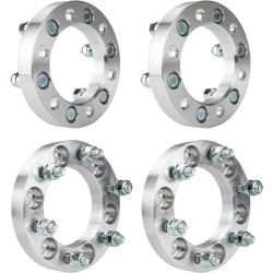 KAX® 1" 6x5.5" 108mm M12x1.5 Wheel Spacers 4Pcs