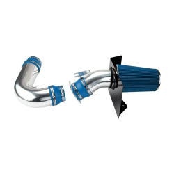 ZonCar® 1997-2003 Ford F-150 4.6L/5.4L Blue Cold Air Intake Kit with Heat Shield and Filter