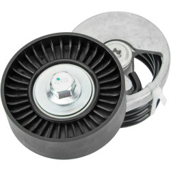 PHILTOP Belt Tensioner Assembly with Pulley Fits for F250, F350, F250, F150, E-350, E-250, E-150, E-150, Bronco, E-350, Econolin