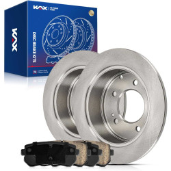 2010-2013 Kia Forte/Forte Koup(More Available) Rear Ceramic Brake Pad & Rotor Kit