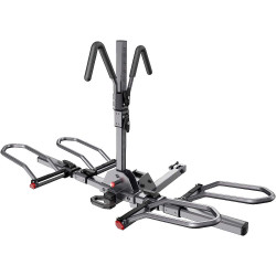 KYX® 2 E-Bikes Fits 2" Receivers Hitch Mount Bike Racks Durable Aluminum Alloy up to 90 Lbs Each