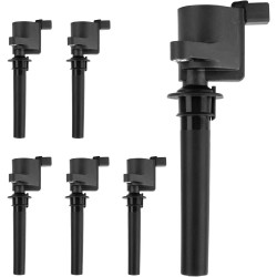 PHILTOP® Ignition Coil Pack Set of 6, UF406 OE Coils Replacement for Mazda6 2003-2008 3.0L, Mariner 2005-2008 3.0L, MPV 2002-200