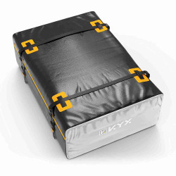 KYX® 15 Cubic Feet Waterproof Black Rooftop Cargo Carrier Bag