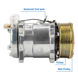 KAC®️ A/C Compressor, Air Conditioning Compressors Replacement for 1985-1990 Wrangler Replace SD508, CO 9537C, 9537, 1521110