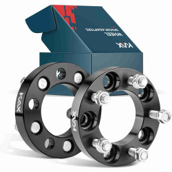 KAX® 5x4.5" Wheel Spacers 1" 82.5mm 1/2"x20 2Pcs
