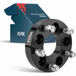 KAX® 5x4.5" to 5x5" Wheel Adapters 1.25" 71.5mm 1/2"x20 1PCS