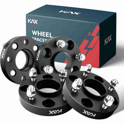 KAX® 4x4.5" Wheel Spacers Hub Centric 1" 66.1mm M12x1.25 4Pcs