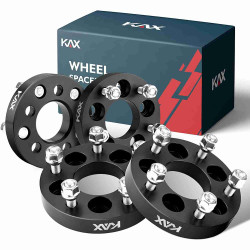KAX® 5x100mm to 5x114.3mm Wheel Adapters 1" 64.1mm M12x1.25 4Pcs