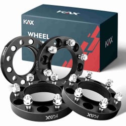 KAX® 6x5.5" Wheel Spacers Hub Centric 1" 106mm M12x1.5 4Pcs