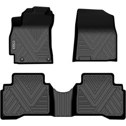 2021-2024 Hyundai Elantra Hybrid All Weather Custom Car Floor Mats Best TPE Vehicle Floor Liners Automotive Front & Rear Mats