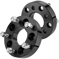 5x4.5" to 5x5" Wheel Adapters 1.25" 71.5mm 1/2"x20 2Pcs