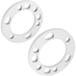 PHILTOP 5x5.5 5x135 6x135 6x5.5 Wheel Adapters,12mm Thickness 108mm Hub/Center Bore Wheel Adapters Fit for Sequoia,Sierra,Silver