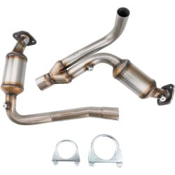 KAX® 2004-2010 Dodge Dakota Front Catalytic Converter 2Pcs (EPA Compliant)