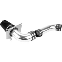 PHILTOP® 3" 3.5" Cold Air intake kit Black Tube w/ Heat Shield for Mustang 1989-1993 5.0L