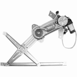 KAX® 1994-2004 Ford Mustang Front Left Drive Side Power Window Regulator with Motor