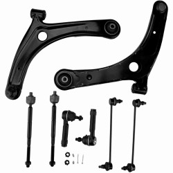 KAX® 2007-2012 Caliber/2007-2016 Compass Patriot Front Lower Control Arm with Ball Joints 8Pcs