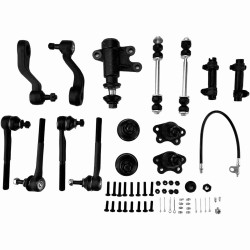 KAX® 1995-2000 Chevrolet K2500/3500 Front Upper and Lower Control Arm Kit 15pcs