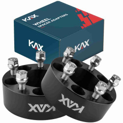 KAX® 5x4.5" Wheel Spacers 2" 82.5mm 1/2"x20 2Pcs