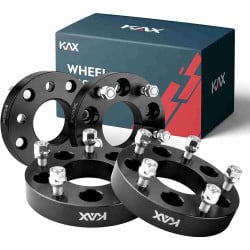 KAX® 5x5" to 5x5.5" Wheel Adapters 1.25" 78.3mm 1/2"x20 4Pcs