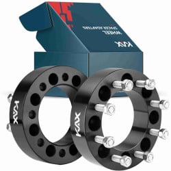 KAX® 8x6.5" Wheel Spacers 2" 130mm M14X1.5 2Pcs