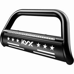 KYX® 2019-2022 Ram 1500 Bull Bar With Skid Plate &  LED Light Bar