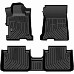 2013-2017 Honda Accord All Weather Custom Car Floor Mats Best TPE Vehicle Floor Liners Automotive Front & Rear Mats ViWiK®