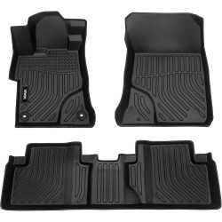 2012-2015 Honda Civic All Weather Custom Car Floor Mats Best TPE Vehicle Floor Liners Automotive Front & Rear Mats ViWiK®