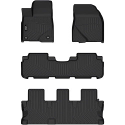 2014-2019 Toyota Highlander 7/8 seat SUV All Weather Custom Truck Floor Mat Best TPE Vehicle Floor Liner Automotive VIWIK®