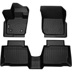 2017-2020 Ford Fusion All Weather Custom Car Floor Mats Best TPE Vehicle Floor Liners Automotive Front & Rear Mats ViWiK®