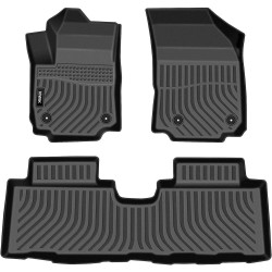 2018-2024 Chevrolet Equinox SUV All Weather Custom Truck Floor Mats Best TPE Vehicle Floor Liners Automotive Front & Rear Mats