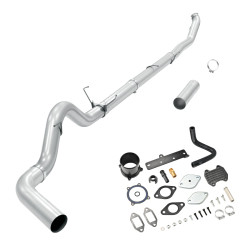2010-2012 Cummins 6.7L Black EGR Delete Kit And 5" DPF Delete Turbo-Back Exhaust System