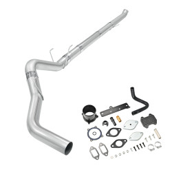 2019-2024 6.7L Cummins 5" Dp-Back Exhaust DPF Delete and Black EGR Delete Kit for Ram 2500 3500