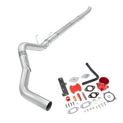 2019-2024 6.7L Cummins 5" Dp-Back Exhaust DPF Delete and Red EGR Delete Kit for Ram 2500 3500