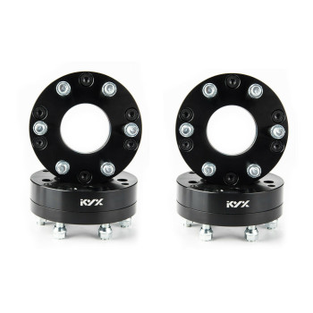 KYX® 5x5" to 6x5.5" Wheel Adapters 2" 78.1mm M14X1.5 4Pcs