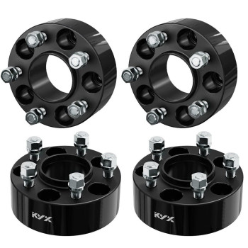 KYX® 5x4.5" Wheel Spacers Hub Centric 2" 71.5mm 1/2"x20 4Pcs
