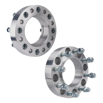 KYX® 8x6.5" Wheel Spacers Hub Centric 1.5" 117mm M14X1.5 2Pcs