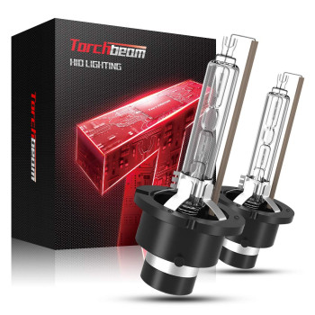Torchbeam® D2S HID Xenon Headlight Bulbs 6000K Cool White 35W IP67 2Pcs