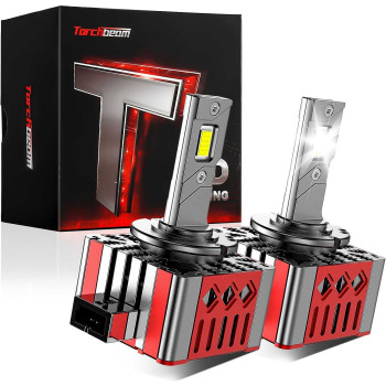 Torchbeam® D1S/D1R LED Headlight Bulbs 6500K Cool White ‎22000LM 45W IP68 2Pcs